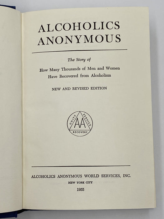 Alcoholics Anonymous Second Edition Sixteenth Printing 1974 - ODJ Recovery Collectibles