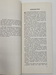 Alcoholics Anonymous and the Medical Profession - January 1955 First Printing Pamphlet Paul Henke