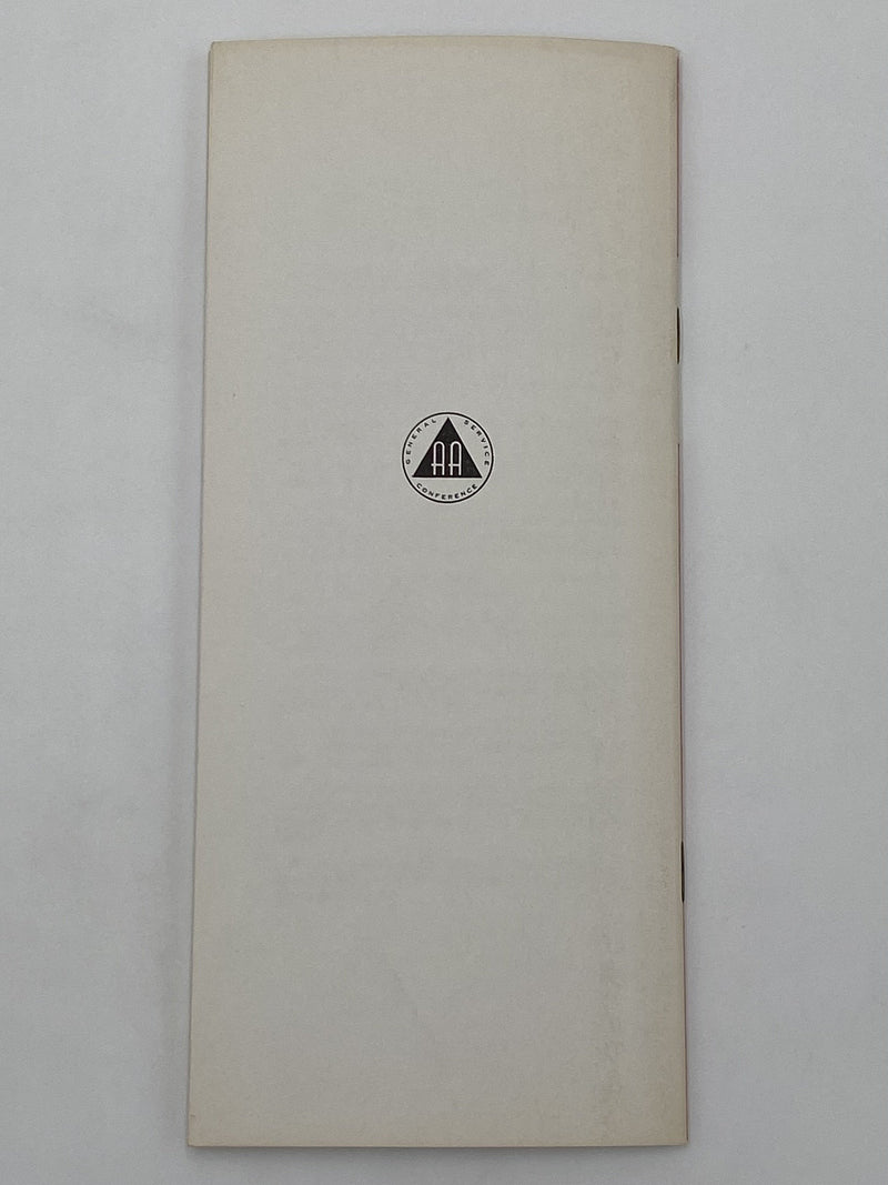 Alcoholics Anonymous and the Medical Profession - January 1955 First Printing Pamphlet Paul Henke
