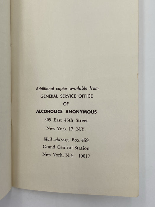 Alcoholics Anonymous by Jack Alexander - 1964 Recovery Collectibles