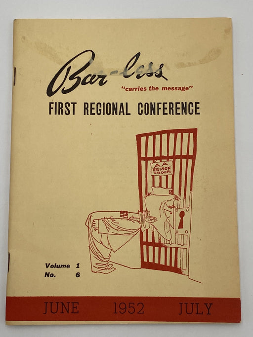 Bar-less - First Regional Conference - 1952 Recovery Collectibles