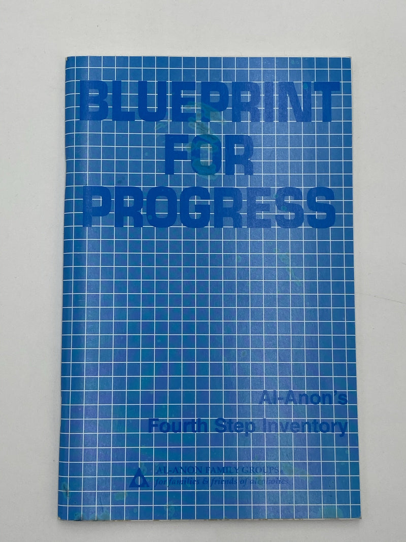 Blueprint For Progress - Al-Anon’s Fourth Step Inventory - 1976 Recovery Collectibles