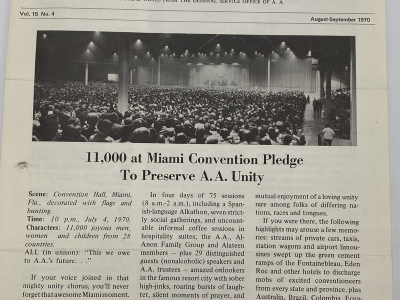 Box 4-5-9 - August-September 1970 Miami International issue Recovery Collectibles
