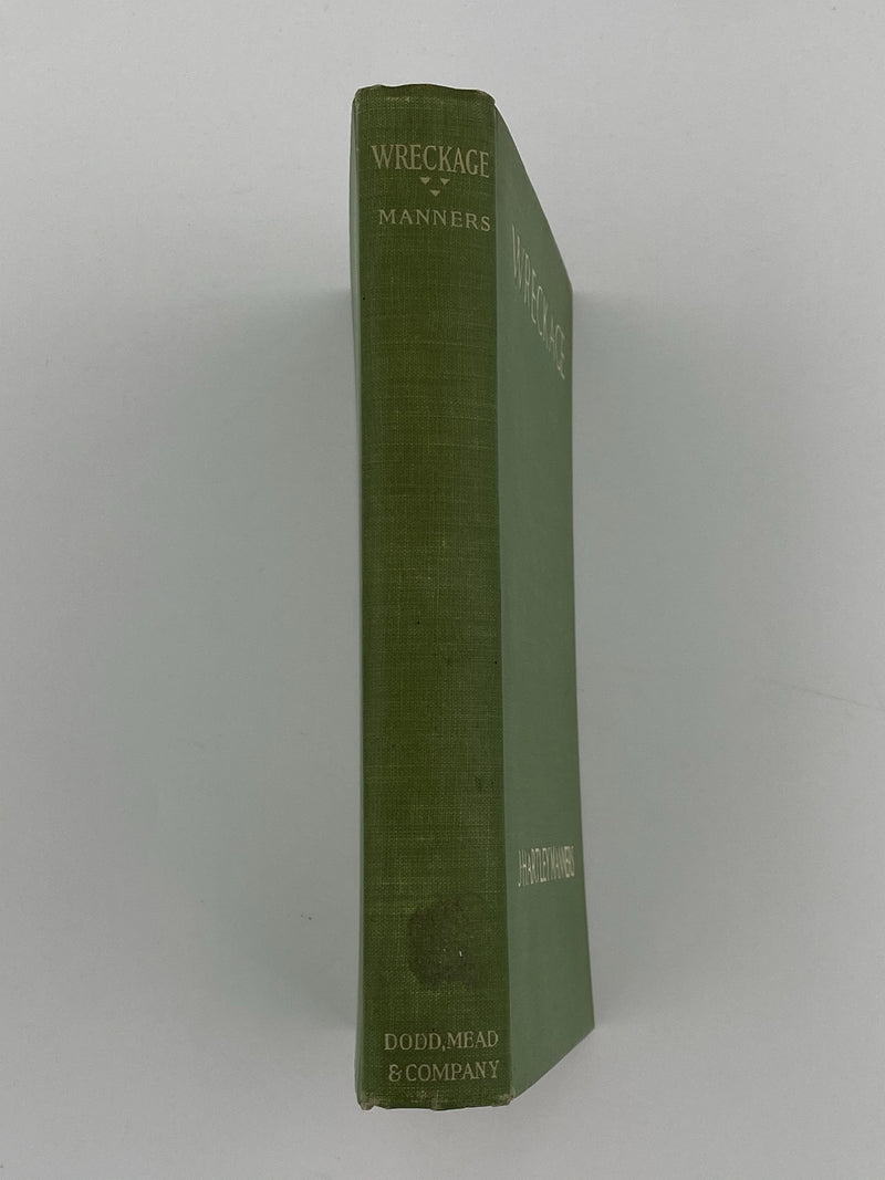 Charles Towns Preface - Wreckage: A Drama in Three Acts by J. Hartley Manners - 1916 - Very Rare Recovery Collectibles