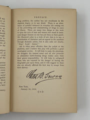 Charles Towns Preface - Wreckage: A Drama in Three Acts by J. Hartley Manners - 1916 - Very Rare Recovery Collectibles