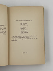 Charles Towns Preface - Wreckage: A Drama in Three Acts by J. Hartley Manners - 1916 - Very Rare Recovery Collectibles