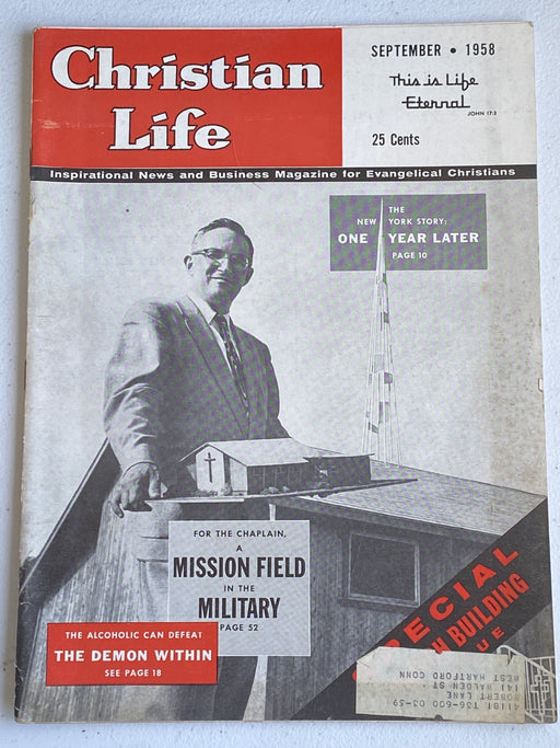 Christian Life - The Demon Within - September 1958 Recovery Collectibles