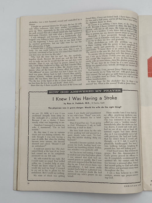 Christian Life - The Demon Within - September 1958 Recovery Collectibles