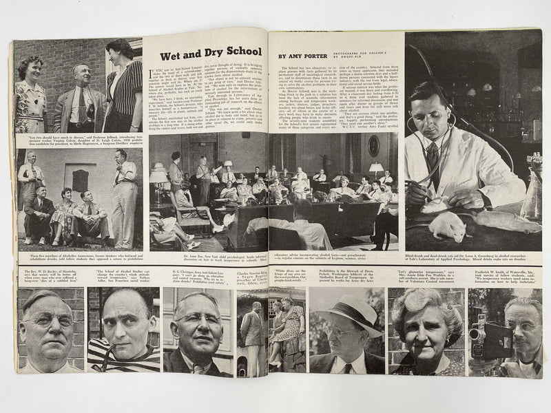 Collier’s - October 30, 1943 - Wet and Dry School Recovery Collectibles