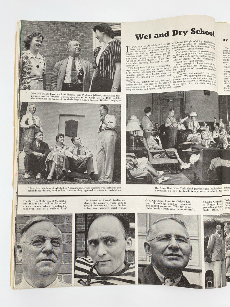 Collier’s - October 30, 1943 - Wet and Dry School Recovery Collectibles