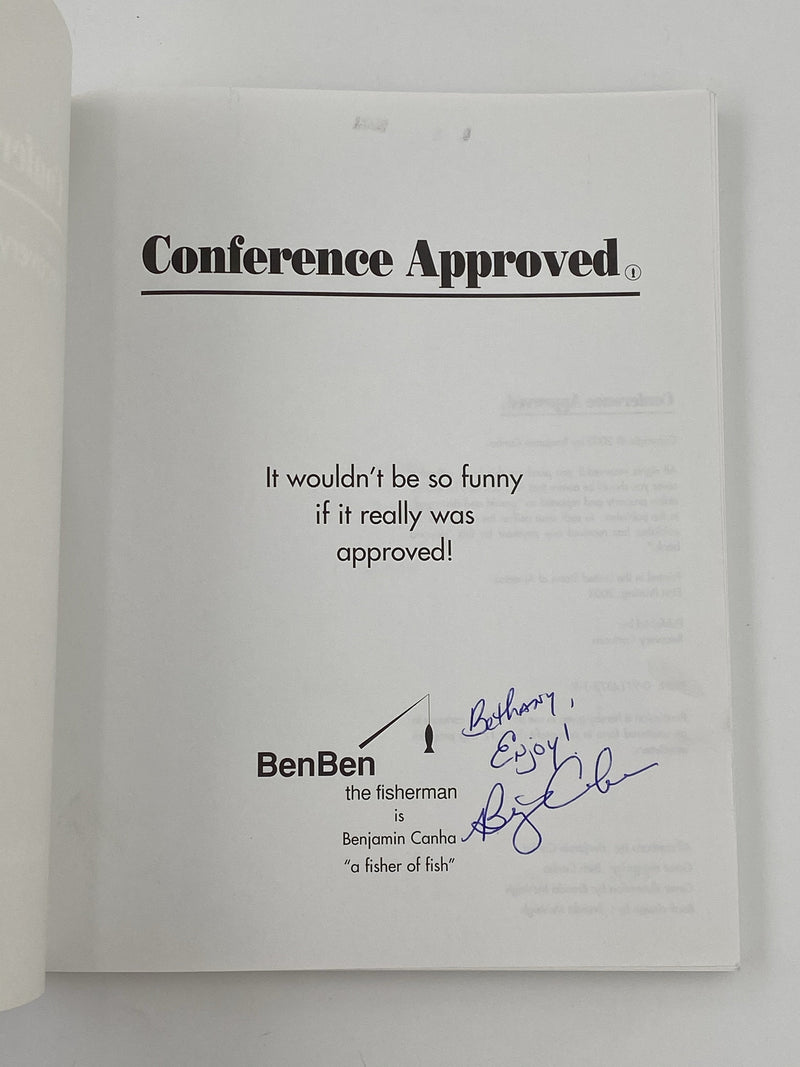 Conference Approved 12 Step Recovery Cartoons - Signed First Printing 2003 Recovery Collectibles