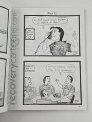Conference Approved 12 Step Recovery Cartoons - Signed First Printing 2003 Recovery Collectibles