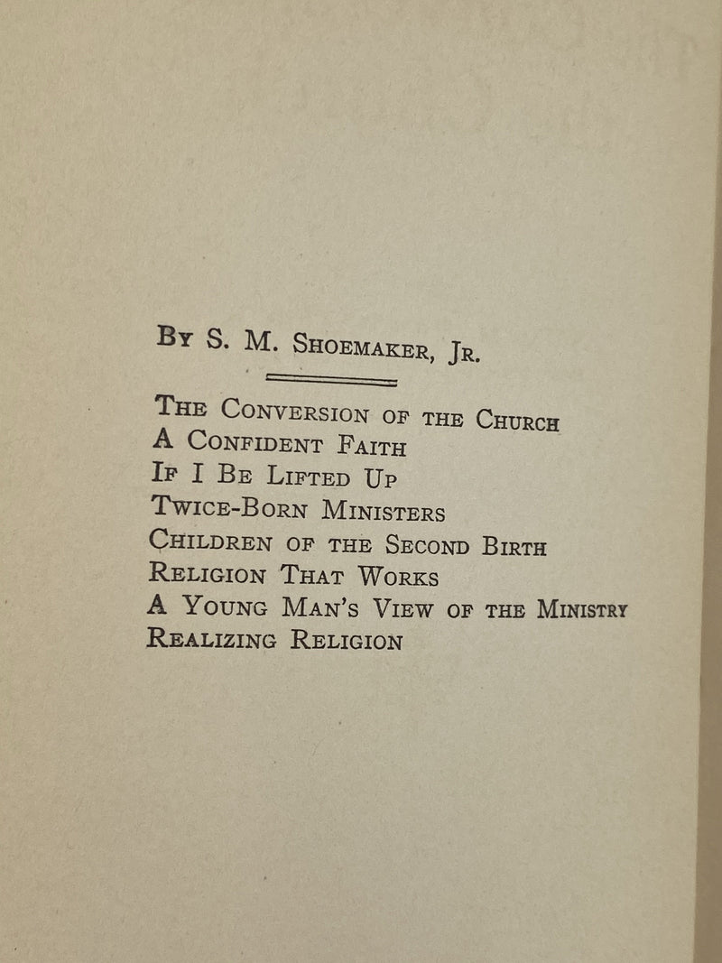 Conversion of the Church by Samuel M. Shoemaker - 1932 Recovery Collectibles