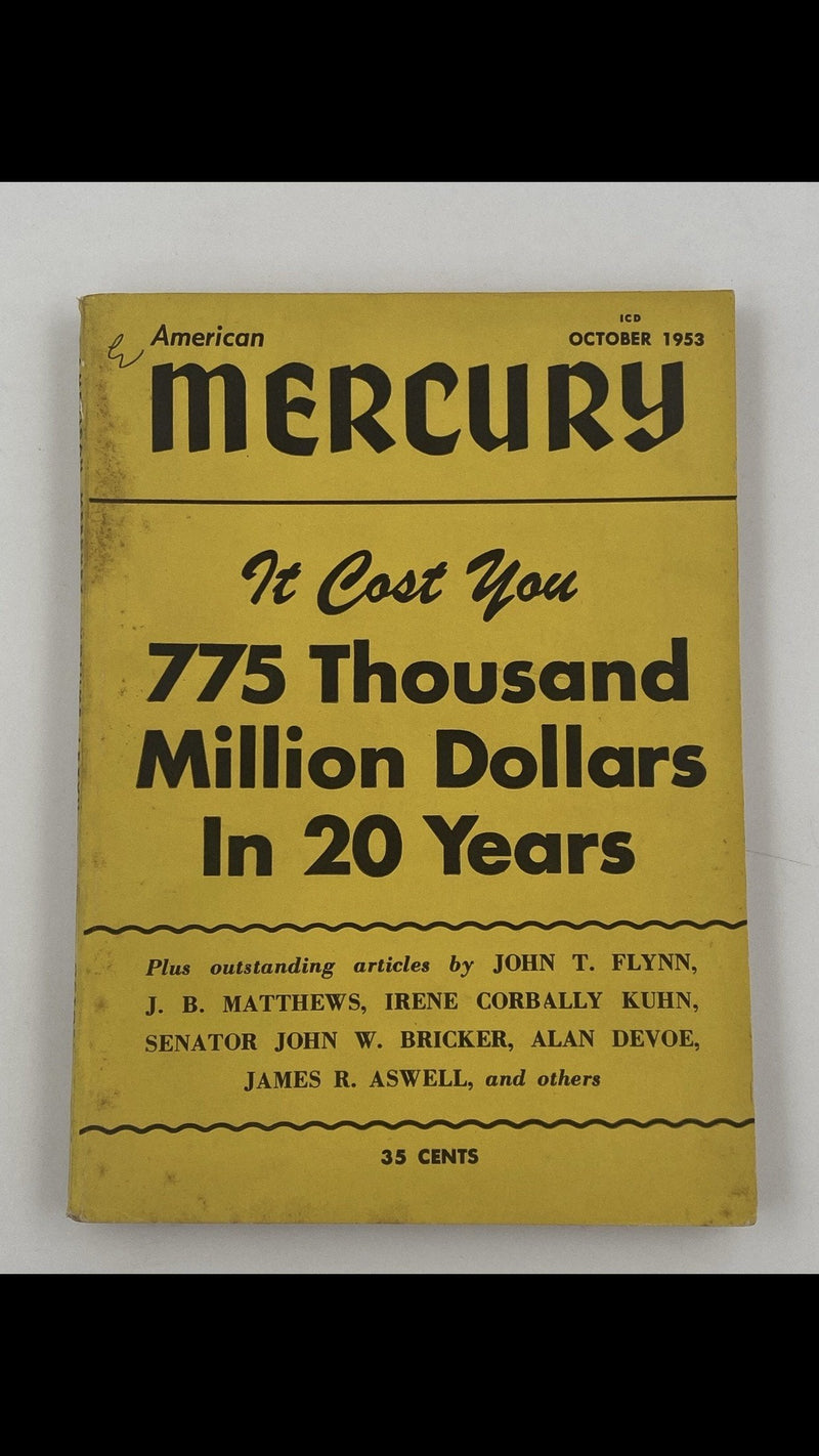 Convicts: Take the Cure, by George Dolan - American Mercury Magazine, October 1953 Recovery Collectibles