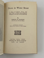 Down In Water Street by Samuel H. Hadley - 13th Edition Recovery Collectibles