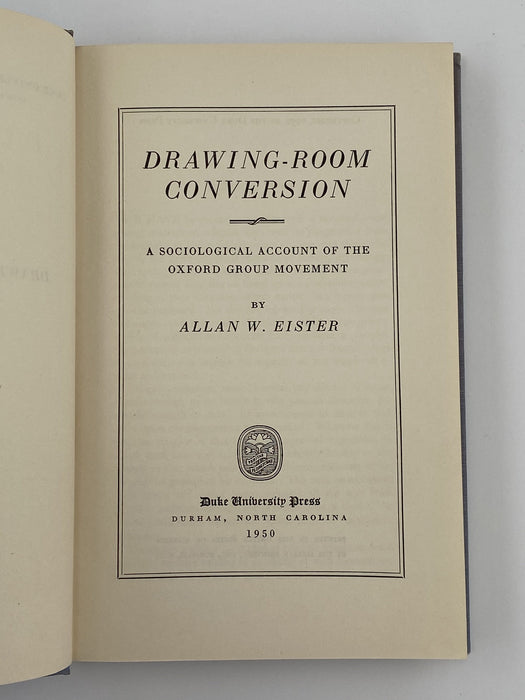 Drawing-Room Conversion by Allan W. Eister - 1950 Recovery Collectibles