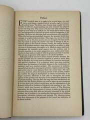 Effects of Alcohol on the Individual by E.M. Jellinek - Volume 1 Recovery Collectibles
