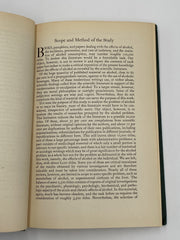 Effects of Alcohol on the Individual by E.M. Jellinek - Volume 1 Recovery Collectibles
