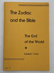 Emmet Fox - The Zodiac and the Bible: The End of the World - 1961 Recovery Collectibles