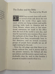 Emmet Fox - The Zodiac and the Bible: The End of the World - 1961 Recovery Collectibles