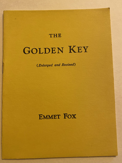 Emmet Fox The Golden Key 1943 Recovery Collectibles