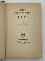 For Sinners Only by A.J. Russell - 11th Printing Recovery Collectibles
