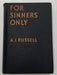 For Sinners Only by A.J. Russell - 11th Printing Recovery Collectibles