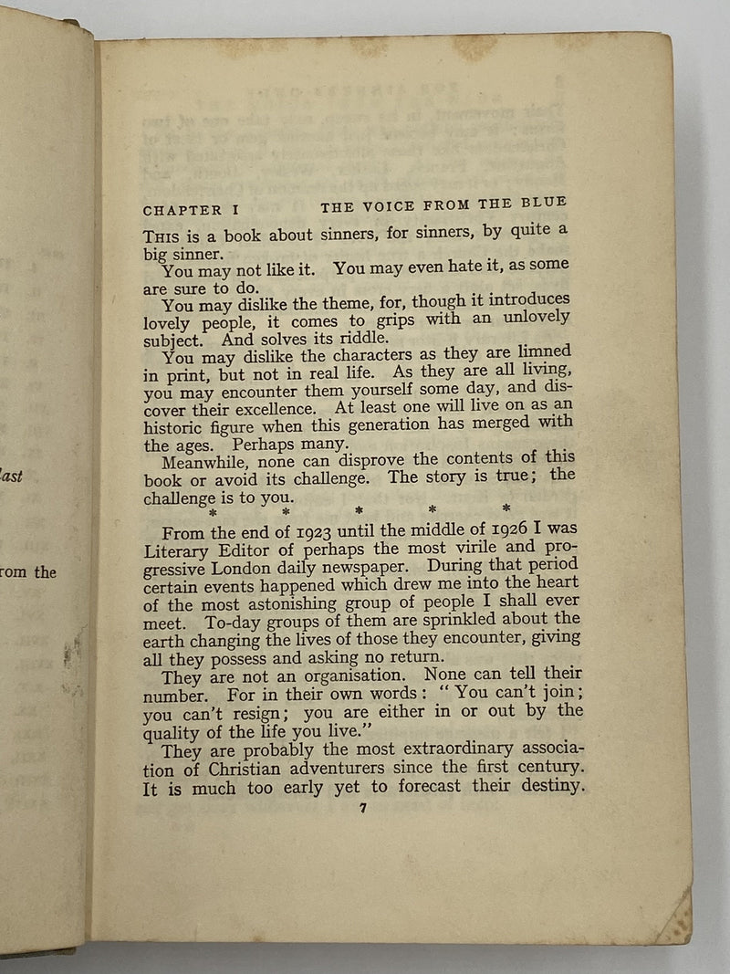 For Sinners Only by A.J. Russell - 9th English Printing 1932 Recovery Collectibles