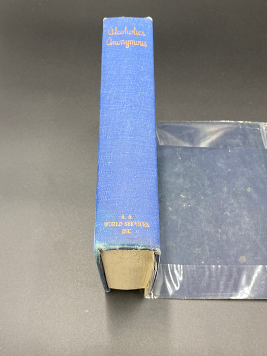 Alcoholics Anonymous 2nd Edition, 7th Printing - 1965, ODJ Recovery Collectibles
