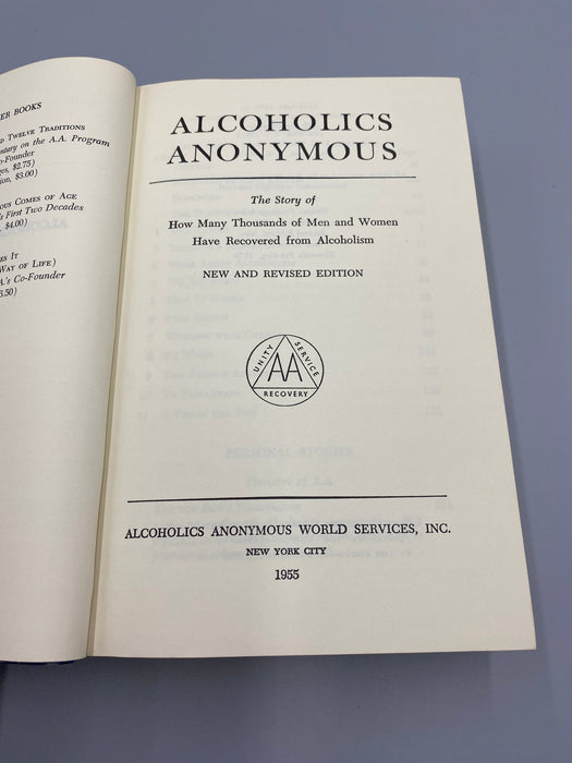 Alcoholics Anonymous 2nd Edition 11th Printing 1965 - ODJ Recovery Collectibles