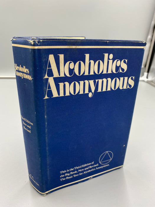 Alcoholics Anonymous 3rd Edition 3rd Printing 1977 Recovery Collectibles