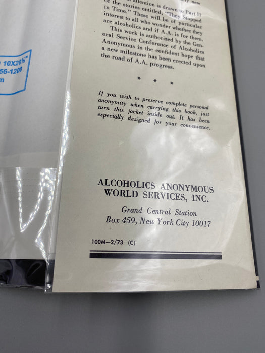 Anonymous 2nd Edition 15th Printing 1973 - ODJ Recovery Collectibles
