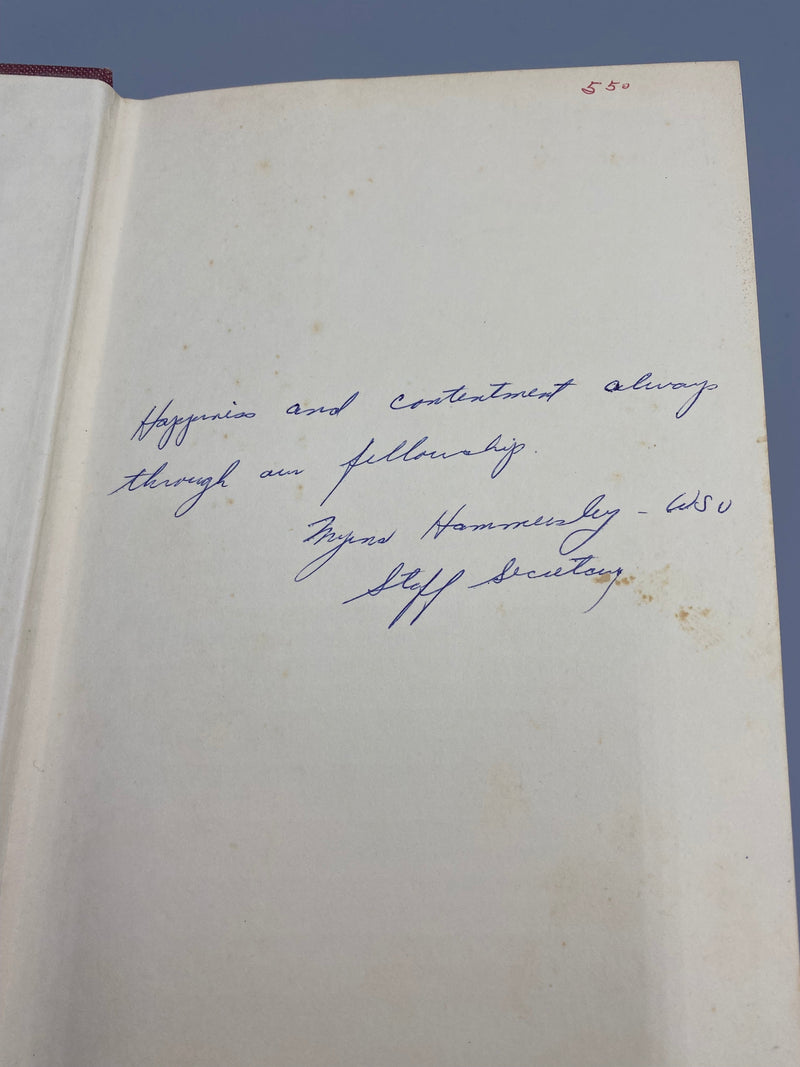 Al-Anon Faces Alcoholism Fourth Printing, Signed - 1973 - ODJ Recovery Collectibles