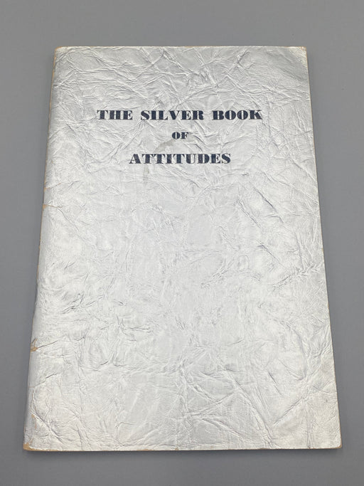 The Silver Book of Attitudes(Golden Book) by Father John Doe(Ralph Pfau) - 1st Printing - 1949 Recovery Collectibles