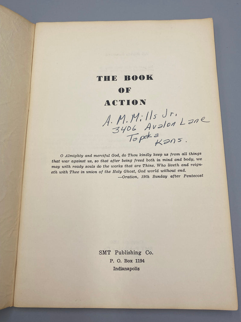 The Book of Action (Golden Book) by Father John Doe(Ralph Pfau) - 1st Printing - 1950 Recovery Collectibles