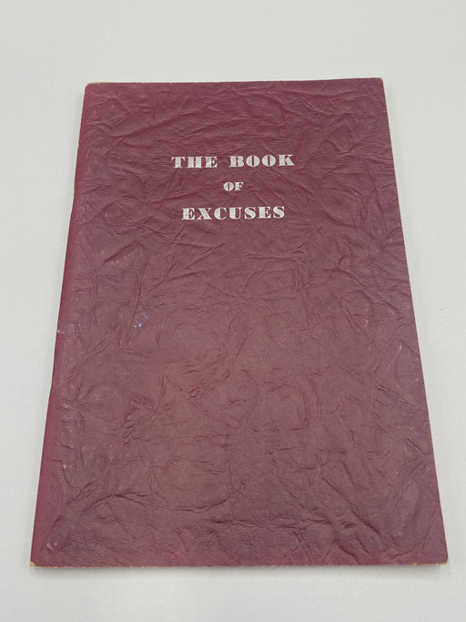 The Book of Excuses (Golden Book) by Father John Doe(Ralph Pfau) - 1st Printing - 1952 Recovery Collectibles