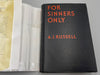 For Sinners Only by A.J. Russell - 19th Printing Recovery Collectibles