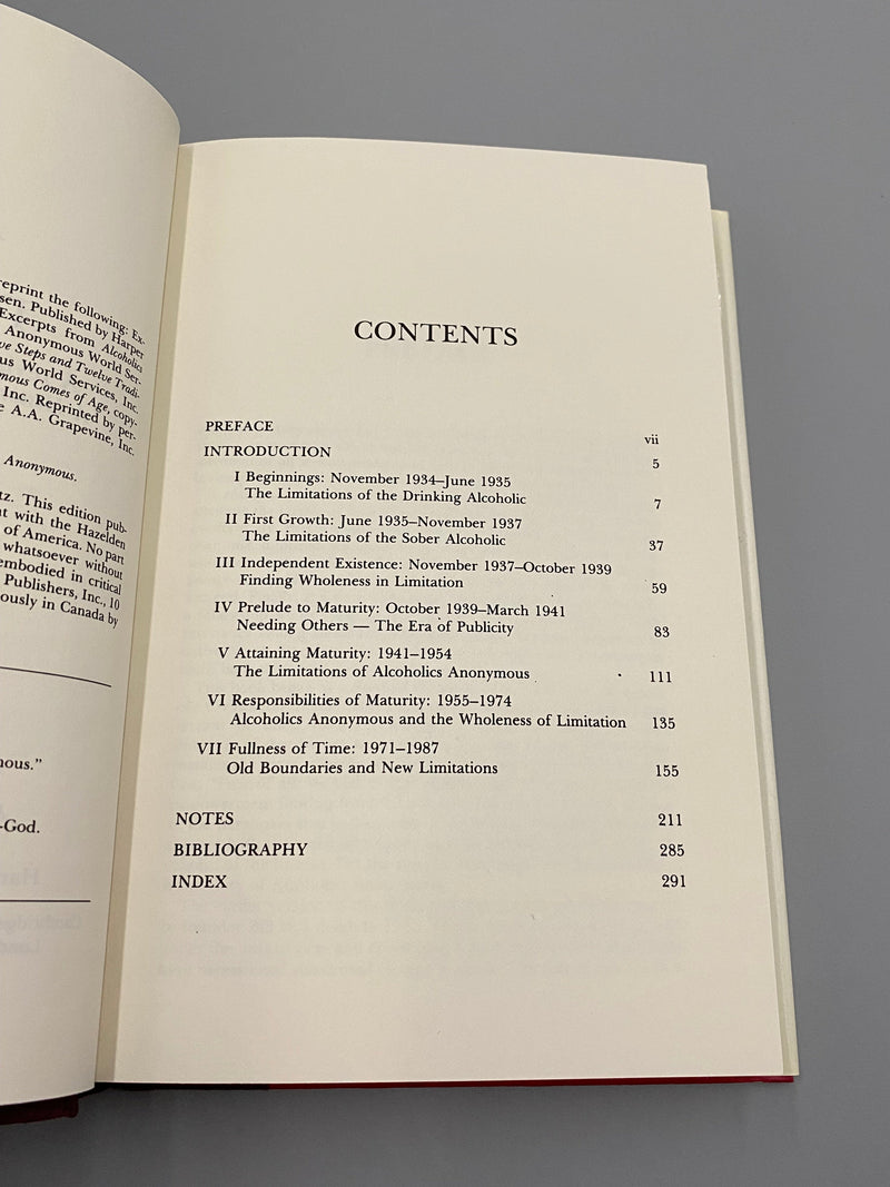 The Story (AA) by Ernest Kurtz - First Edition 1988 - Original Dust Jacket Recovery Collectibles