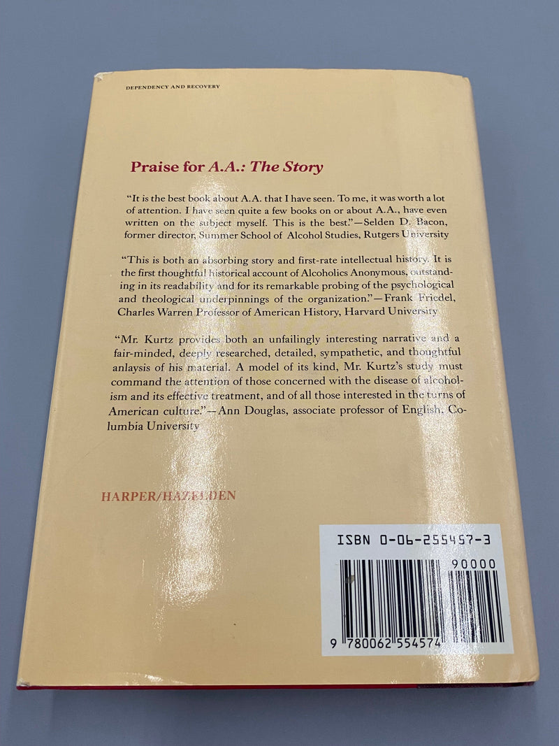 The Story (AA) by Ernest Kurtz - First Edition 1988 - Original Dust Jacket Recovery Collectibles
