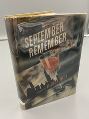September Remember by Eliot Taintor - 1st Printing - ODJ Recovery Collectibles