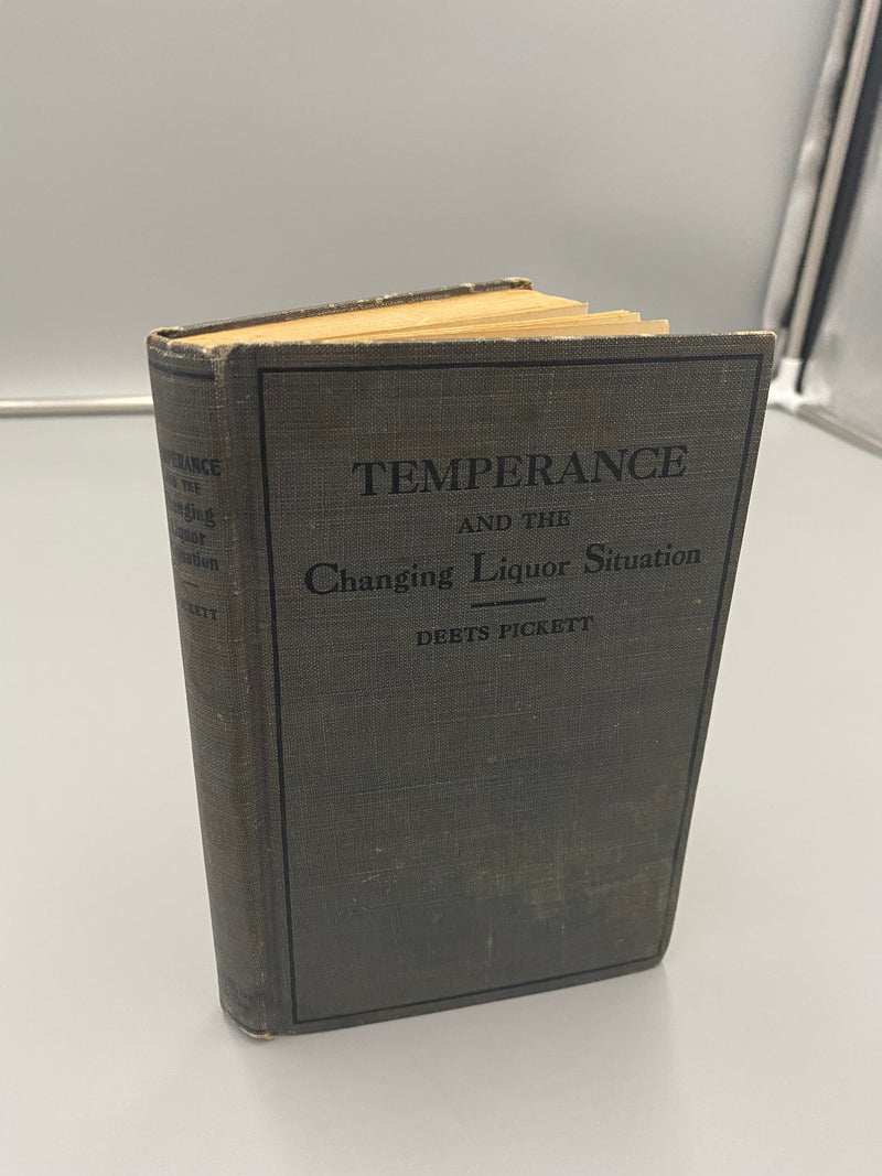 Temperance and the Changing Liquor Situation - Deets Pickett, 1934 Recovery Collectibles