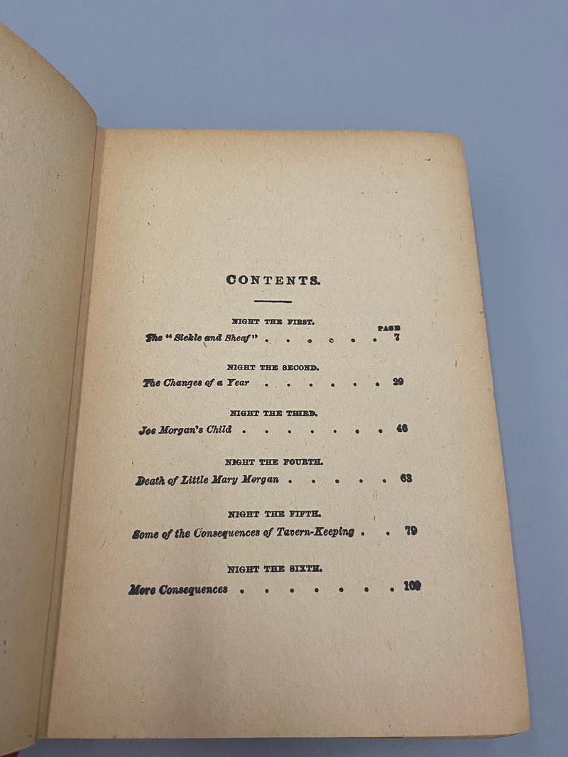 Ten Nights in a Bar Room - T.S. Arthur Recovery Collectibles