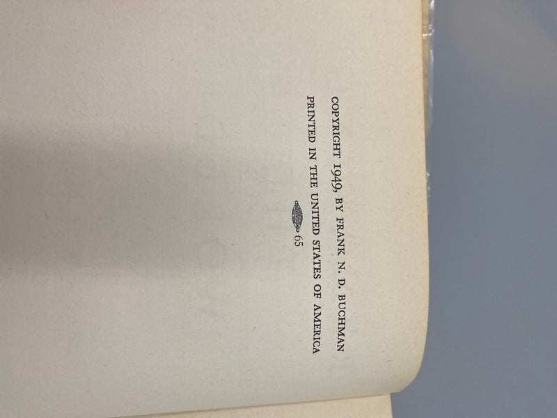 Remaking The World - Frank N. D. Buchman - 1949 Recovery Collectibles