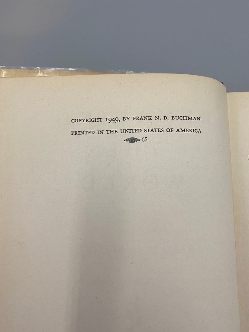 Remaking The World - Frank N. D. Buchman - 1949 Recovery Collectibles