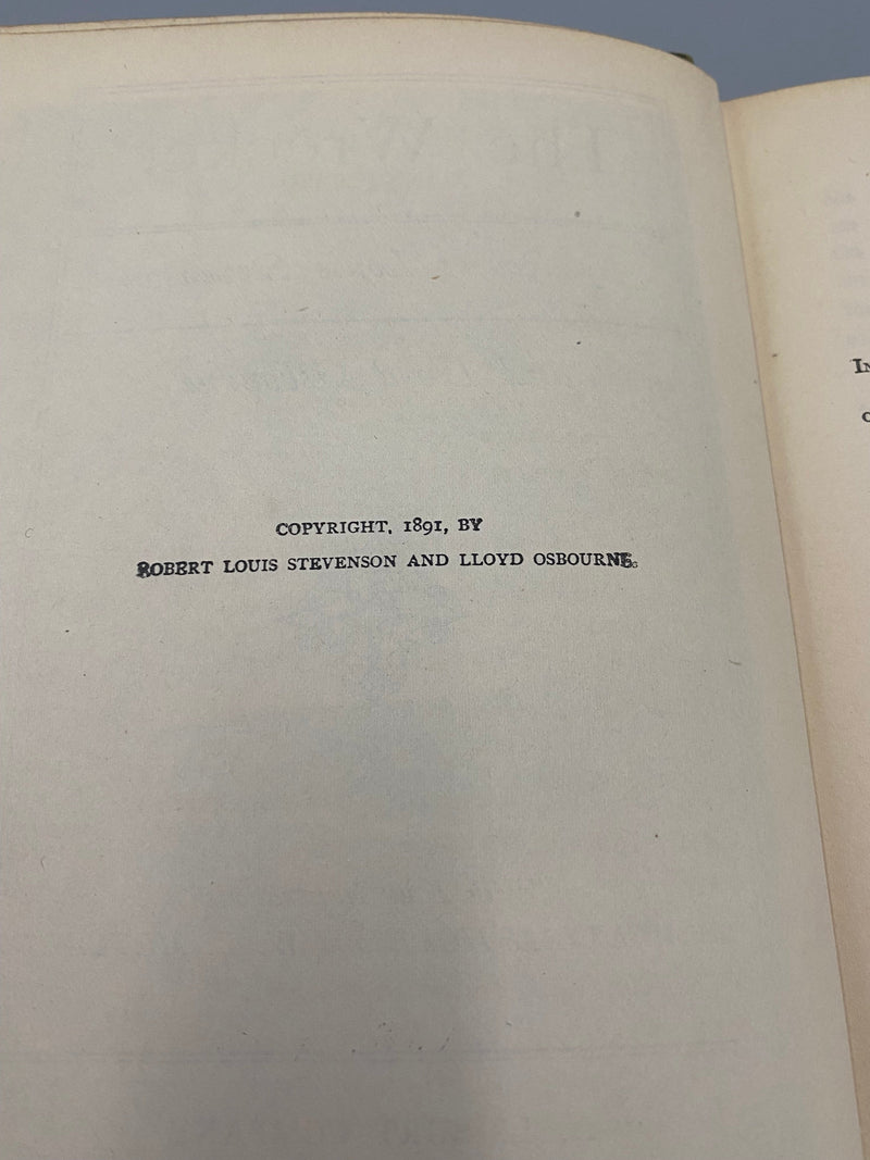 The Wrecker, Robert Louis Stevenson and Lloyd Osbourne - 1891 Recovery Collectibles