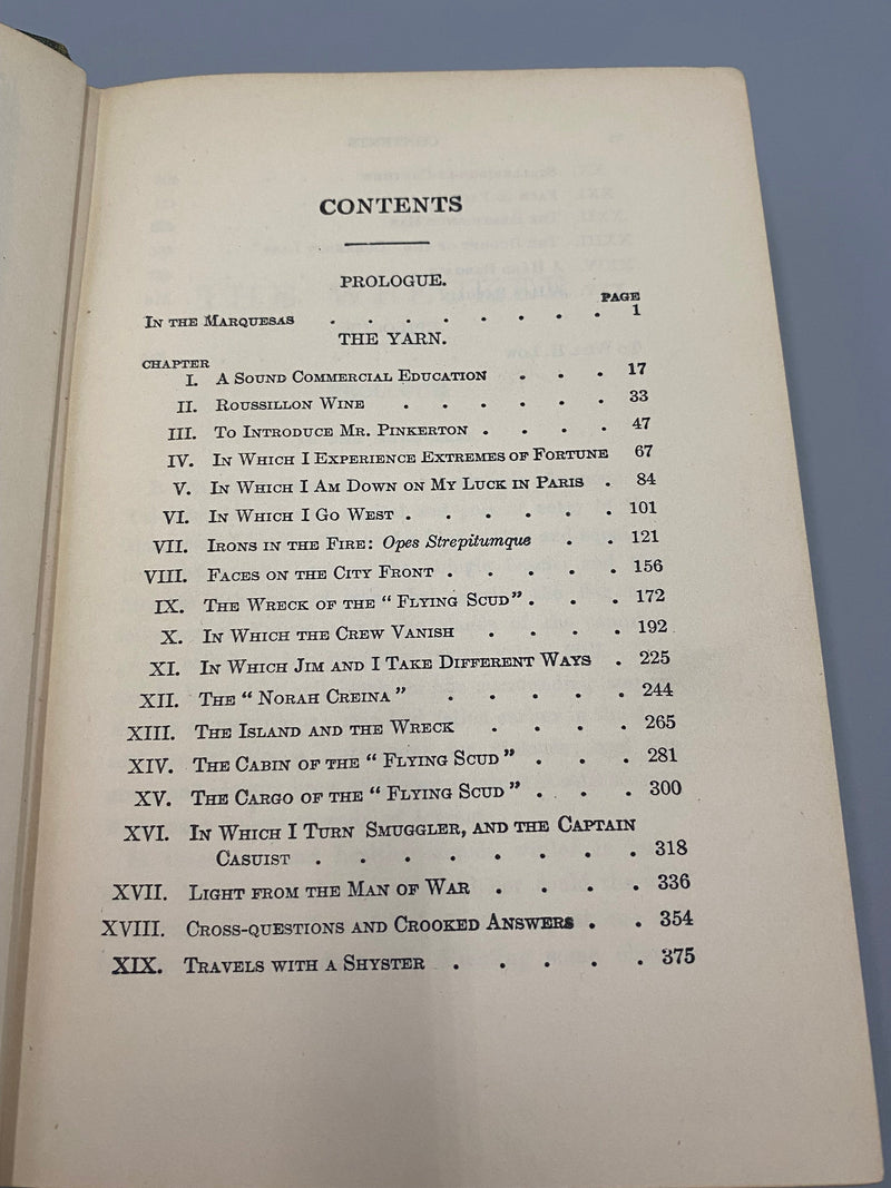 The Wrecker, Robert Louis Stevenson and Lloyd Osbourne - 1891 Recovery Collectibles