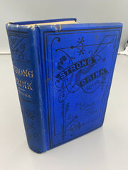 Grappling with the Monster or Strong Drink: The Curse and the Cure, by T.S. Arthur - 1877 Recovery Collectibles