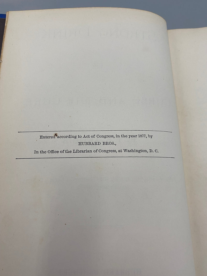 Grappling with the Monster or Strong Drink: The Curse and the Cure, by T.S. Arthur - 1877 Recovery Collectibles