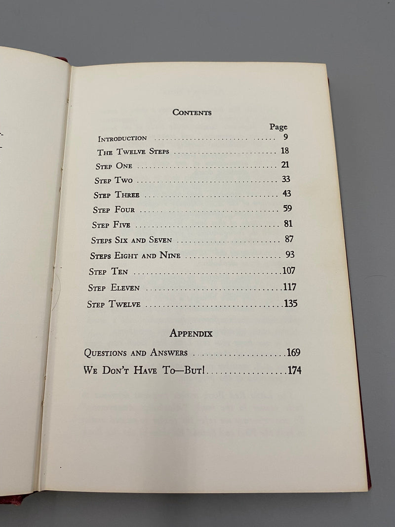 The Little Red Book: An Interpretation Of The Twelve Steps of the Alcoholics Anonymous Program - 24th Printing 1970 Recovery Collectibles