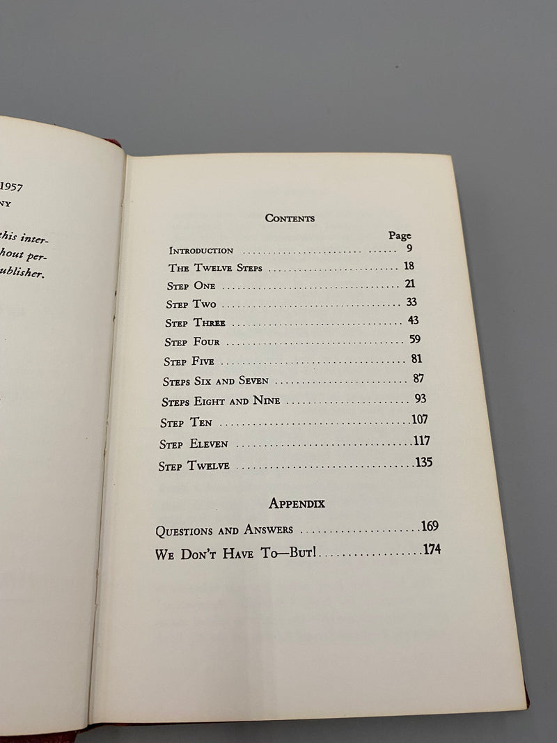 The Little Red Book: An Interpretation Of The Twelve Steps of the Alcoholics Anonymous Program - 24th Printing 1970 Recovery Collectibles